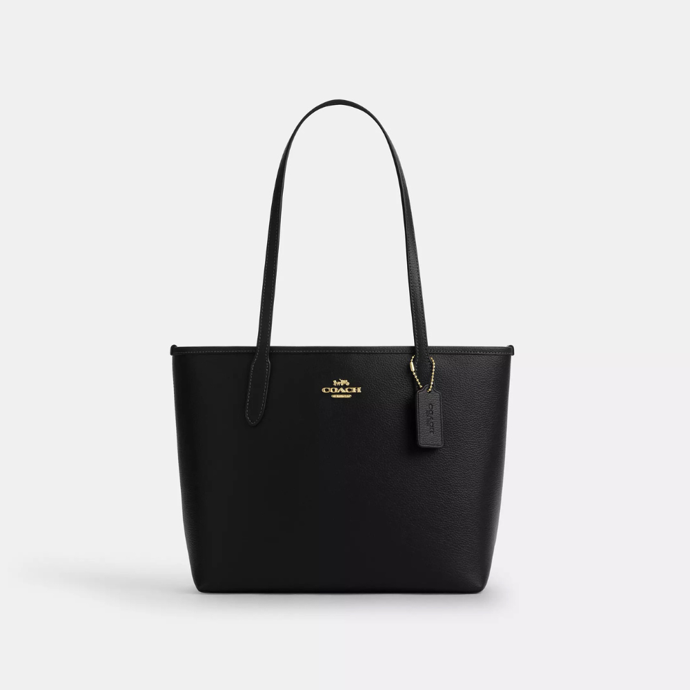 Coach City Medium Tote Bag – Sig Canvas Walnut